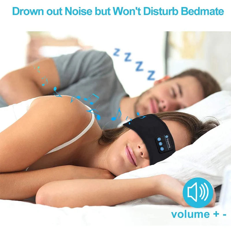 Enjoying Wireless Bluetooth Sleep Headband – Sleep, Sweat, and Stream in Total Comfort