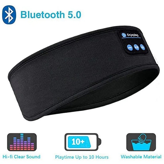 Enjoying Wireless Bluetooth Sleep Headband – Sleep, Sweat, and Stream in Total Comfort